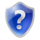  help question mark shield icon 